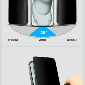 Privacy Tempered Glass Screen Protector for iPhone – Anti Spy Full Screen Protection