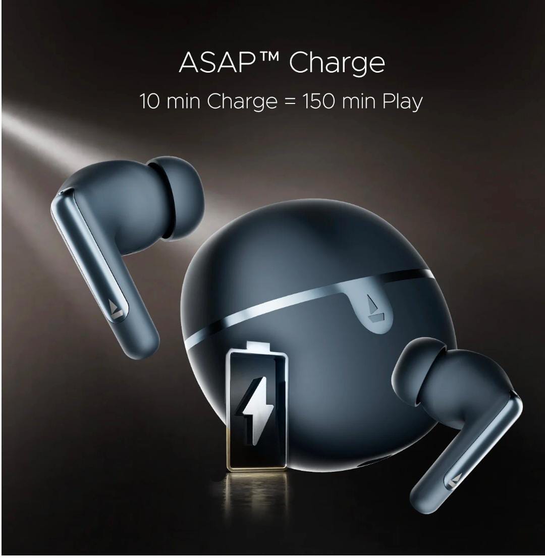 boAt Airdopes 161 ANC Elite Wireless Earbuds - Image 2