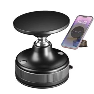 Vacuum Suction Magnetic Bracket K009 – 360° Rotating Phone Holder for Bike & Car