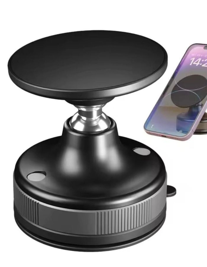 Vacuum Suction Magnetic Bracket K009 – 360° Rotating Phone Holder for Bike & Car